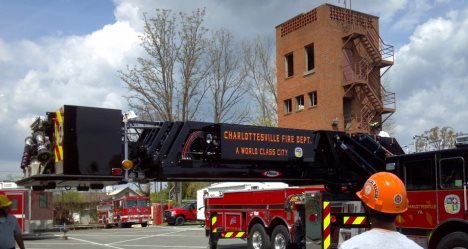 photo by Charlottesville FD
